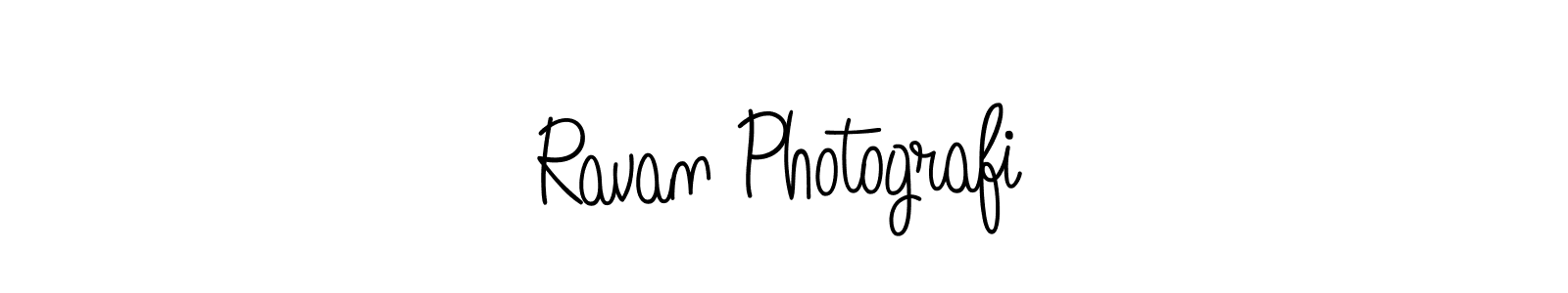 Design your own signature with our free online signature maker. With this signature software, you can create a handwritten (Angelique-Rose-font-FFP) signature for name Ravan Photografi. Ravan Photografi signature style 5 images and pictures png