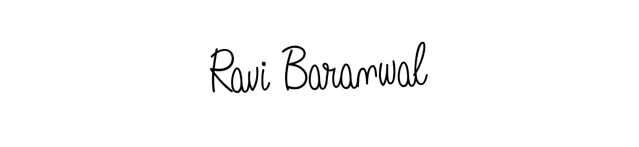 Also we have Ravi Baranwal name is the best signature style. Create professional handwritten signature collection using Angelique-Rose-font-FFP autograph style. Ravi Baranwal signature style 5 images and pictures png