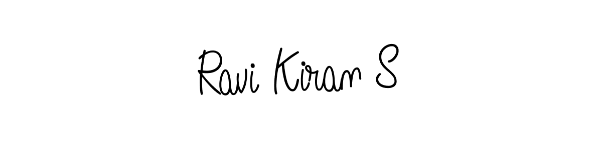 Also You can easily find your signature by using the search form. We will create Ravi Kiran S name handwritten signature images for you free of cost using Angelique-Rose-font-FFP sign style. Ravi Kiran S signature style 5 images and pictures png