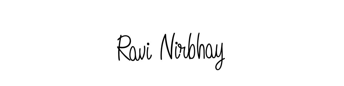 Best and Professional Signature Style for Ravi Nirbhay. Angelique-Rose-font-FFP Best Signature Style Collection. Ravi Nirbhay signature style 5 images and pictures png