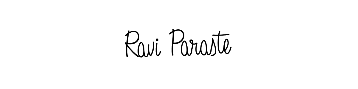 Also we have Ravi Paraste name is the best signature style. Create professional handwritten signature collection using Angelique-Rose-font-FFP autograph style. Ravi Paraste signature style 5 images and pictures png