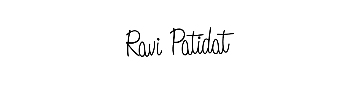 Once you've used our free online signature maker to create your best signature Angelique-Rose-font-FFP style, it's time to enjoy all of the benefits that Ravi Patidat name signing documents. Ravi Patidat signature style 5 images and pictures png
