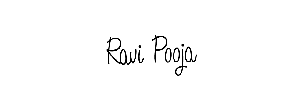 How to Draw Ravi Pooja signature style? Angelique-Rose-font-FFP is a latest design signature styles for name Ravi Pooja. Ravi Pooja signature style 5 images and pictures png