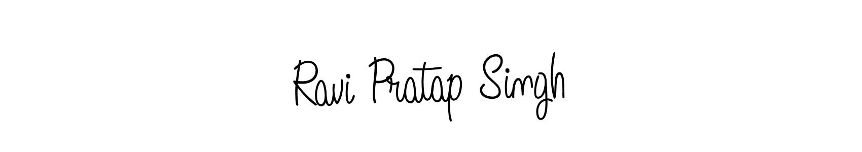 Use a signature maker to create a handwritten signature online. With this signature software, you can design (Angelique-Rose-font-FFP) your own signature for name Ravi Pratap Singh. Ravi Pratap Singh signature style 5 images and pictures png