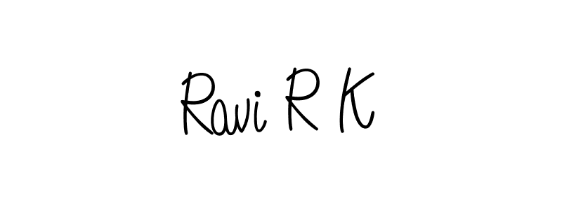 This is the best signature style for the Ravi R K name. Also you like these signature font (Angelique-Rose-font-FFP). Mix name signature. Ravi R K signature style 5 images and pictures png