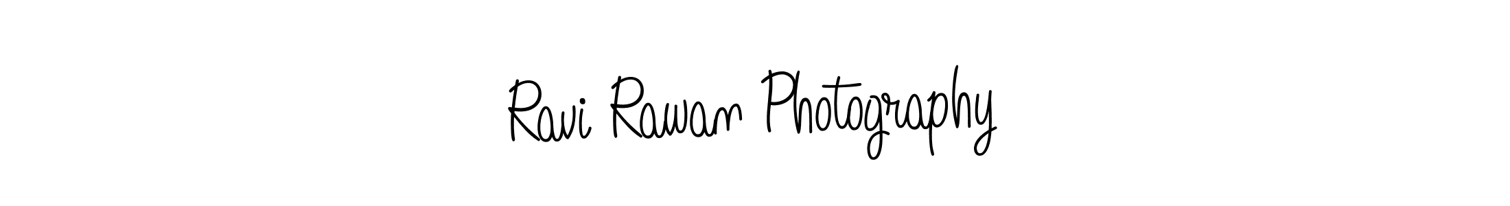 Use a signature maker to create a handwritten signature online. With this signature software, you can design (Angelique-Rose-font-FFP) your own signature for name Ravi Rawan Photography. Ravi Rawan Photography signature style 5 images and pictures png