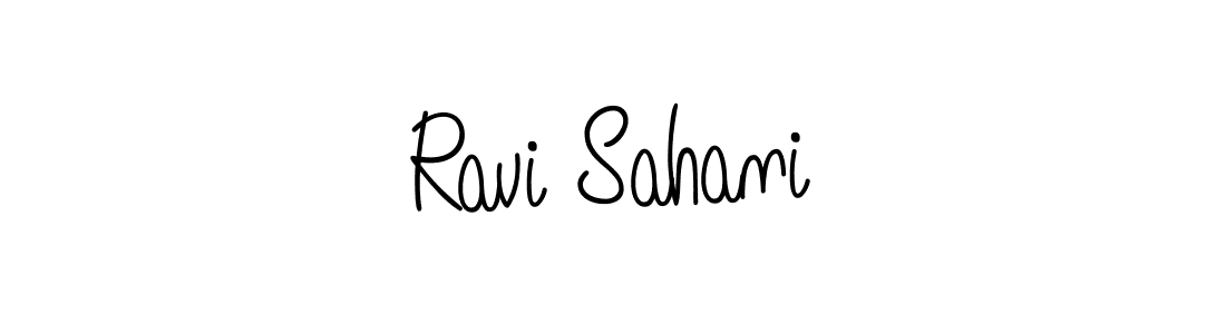 Make a beautiful signature design for name Ravi Sahani. Use this online signature maker to create a handwritten signature for free. Ravi Sahani signature style 5 images and pictures png