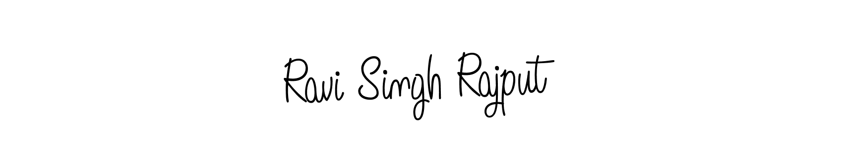 Design your own signature with our free online signature maker. With this signature software, you can create a handwritten (Angelique-Rose-font-FFP) signature for name Ravi Singh Rajput. Ravi Singh Rajput signature style 5 images and pictures png
