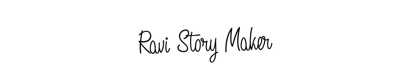 You can use this online signature creator to create a handwritten signature for the name Ravi Story Maker. This is the best online autograph maker. Ravi Story Maker signature style 5 images and pictures png