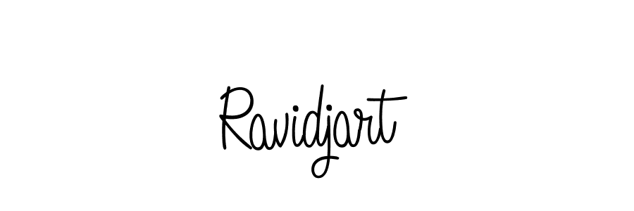 Design your own signature with our free online signature maker. With this signature software, you can create a handwritten (Angelique-Rose-font-FFP) signature for name Ravidjart. Ravidjart signature style 5 images and pictures png