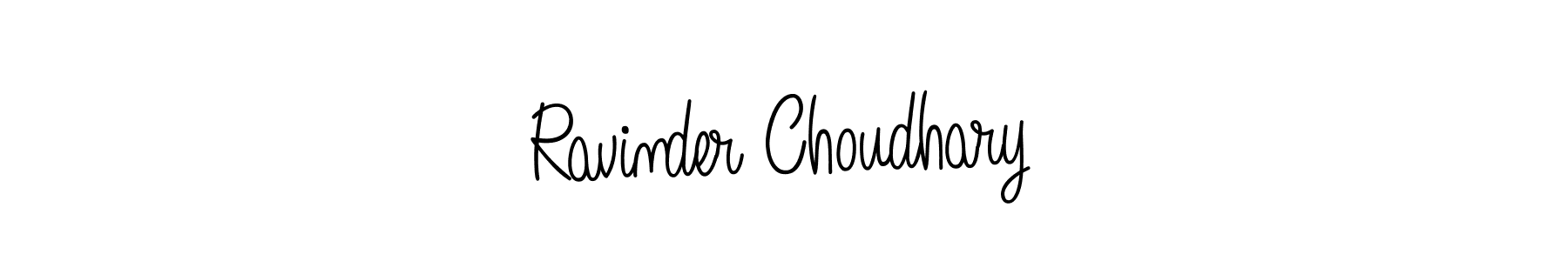 How to Draw Ravinder Choudhary signature style? Angelique-Rose-font-FFP is a latest design signature styles for name Ravinder Choudhary. Ravinder Choudhary signature style 5 images and pictures png