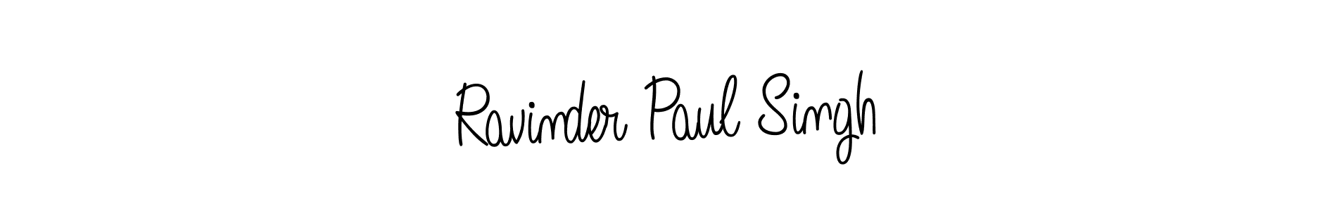 How to Draw Ravinder Paul Singh signature style? Angelique-Rose-font-FFP is a latest design signature styles for name Ravinder Paul Singh. Ravinder Paul Singh signature style 5 images and pictures png