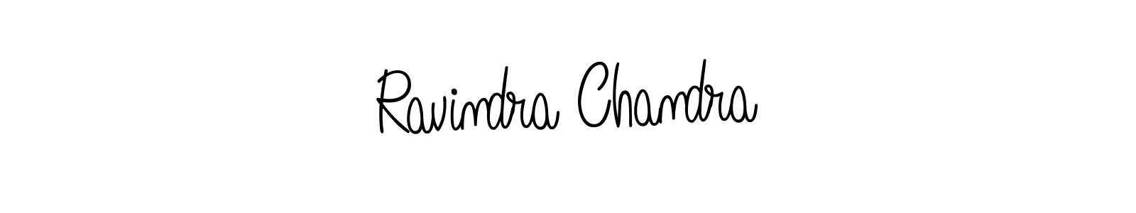 Create a beautiful signature design for name Ravindra Chandra. With this signature (Angelique-Rose-font-FFP) fonts, you can make a handwritten signature for free. Ravindra Chandra signature style 5 images and pictures png