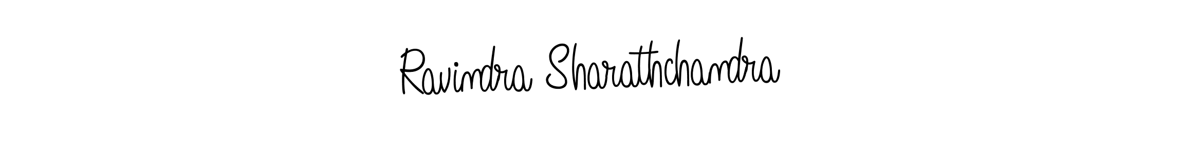 The best way (Angelique-Rose-font-FFP) to make a short signature is to pick only two or three words in your name. The name Ravindra Sharathchandra include a total of six letters. For converting this name. Ravindra Sharathchandra signature style 5 images and pictures png