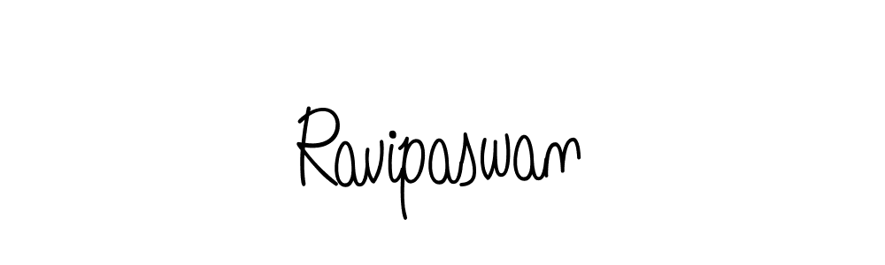 Design your own signature with our free online signature maker. With this signature software, you can create a handwritten (Angelique-Rose-font-FFP) signature for name Ravipaswan. Ravipaswan signature style 5 images and pictures png