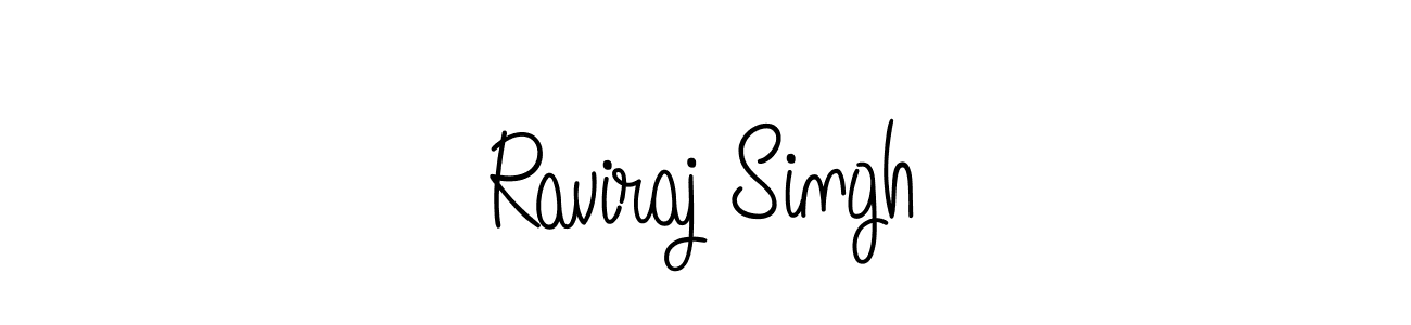 Design your own signature with our free online signature maker. With this signature software, you can create a handwritten (Angelique-Rose-font-FFP) signature for name Raviraj Singh. Raviraj Singh signature style 5 images and pictures png