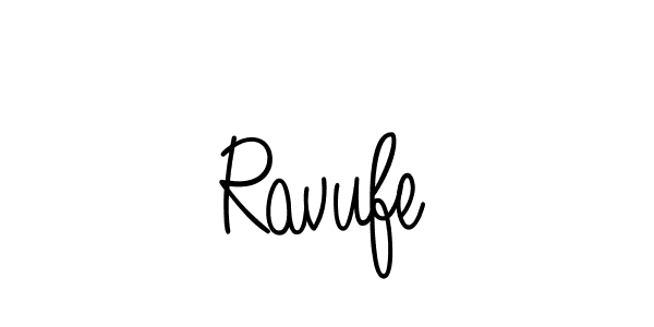 How to make Ravufe name signature. Use Angelique-Rose-font-FFP style for creating short signs online. This is the latest handwritten sign. Ravufe signature style 5 images and pictures png