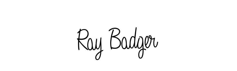 How to make Ray Badger signature? Angelique-Rose-font-FFP is a professional autograph style. Create handwritten signature for Ray Badger name. Ray Badger signature style 5 images and pictures png