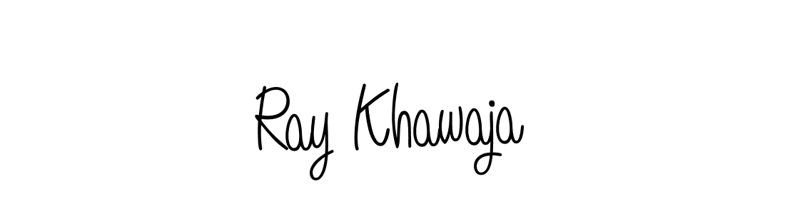 How to Draw Ray Khawaja signature style? Angelique-Rose-font-FFP is a latest design signature styles for name Ray Khawaja. Ray Khawaja signature style 5 images and pictures png