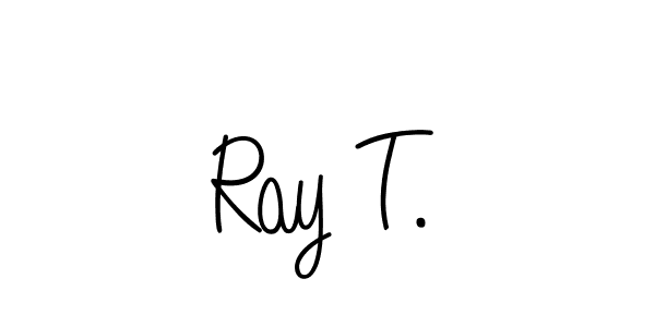 How to make Ray T. signature? Angelique-Rose-font-FFP is a professional autograph style. Create handwritten signature for Ray T. name. Ray T. signature style 5 images and pictures png