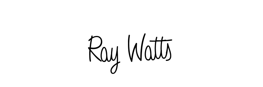 How to make Ray Watts signature? Angelique-Rose-font-FFP is a professional autograph style. Create handwritten signature for Ray Watts name. Ray Watts signature style 5 images and pictures png