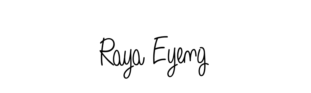 This is the best signature style for the Raya Eyeng name. Also you like these signature font (Angelique-Rose-font-FFP). Mix name signature. Raya Eyeng signature style 5 images and pictures png