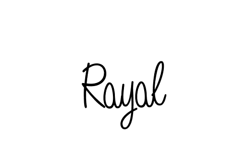 Angelique-Rose-font-FFP is a professional signature style that is perfect for those who want to add a touch of class to their signature. It is also a great choice for those who want to make their signature more unique. Get Rayal name to fancy signature for free. Rayal signature style 5 images and pictures png