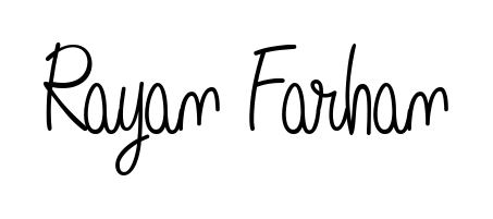 How to make Rayan Farhan signature? Angelique-Rose-font-FFP is a professional autograph style. Create handwritten signature for Rayan Farhan name. Rayan Farhan signature style 5 images and pictures png