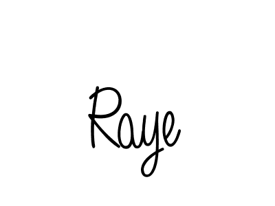 Use a signature maker to create a handwritten signature online. With this signature software, you can design (Angelique-Rose-font-FFP) your own signature for name Raye. Raye signature style 5 images and pictures png