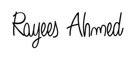 Generate high-definition signature styles for Rayees Ahmed. The Angelique-Rose-font-FFP typeface ensures crisp legibility and sophisticated design. Rayees Ahmed signature style 5 images and pictures png