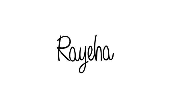 It looks lik you need a new signature style for name Rayeha. Design unique handwritten (Angelique-Rose-font-FFP) signature with our free signature maker in just a few clicks. Rayeha signature style 5 images and pictures png