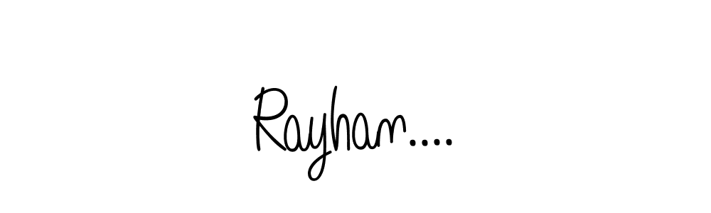 Make a beautiful signature design for name Rayhan..... Use this online signature maker to create a handwritten signature for free. Rayhan.... signature style 5 images and pictures png
