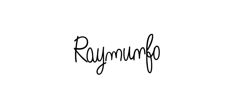 Make a beautiful signature design for name Raymunfo. Use this online signature maker to create a handwritten signature for free. Raymunfo signature style 5 images and pictures png