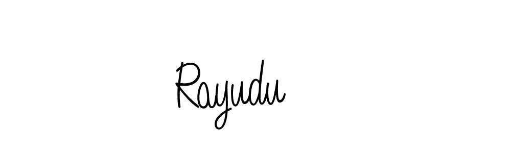 Make a beautiful signature design for name Rayudu ✨. Use this online signature maker to create a handwritten signature for free. Rayudu ✨ signature style 5 images and pictures png