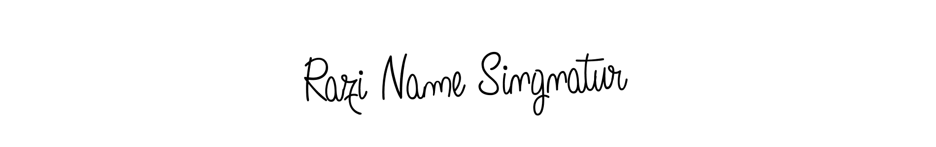 Razi Name Singnatur stylish signature style. Best Handwritten Sign (Angelique-Rose-font-FFP) for my name. Handwritten Signature Collection Ideas for my name Razi Name Singnatur. Razi Name Singnatur signature style 5 images and pictures png