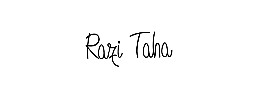 Similarly Angelique-Rose-font-FFP is the best handwritten signature design. Signature creator online .You can use it as an online autograph creator for name Razi Taha. Razi Taha signature style 5 images and pictures png