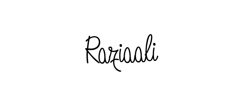 The best way (Angelique-Rose-font-FFP) to make a short signature is to pick only two or three words in your name. The name Raziaali include a total of six letters. For converting this name. Raziaali signature style 5 images and pictures png