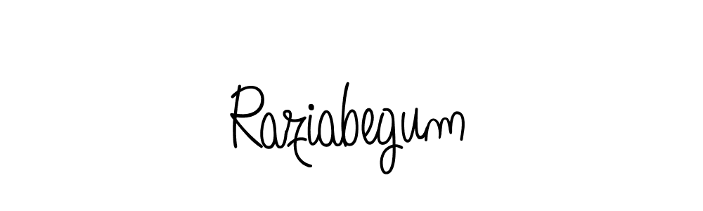 You should practise on your own different ways (Angelique-Rose-font-FFP) to write your name (Raziabegum) in signature. don't let someone else do it for you. Raziabegum signature style 5 images and pictures png