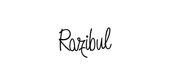 Make a beautiful signature design for name Razibul. Use this online signature maker to create a handwritten signature for free. Razibul signature style 5 images and pictures png