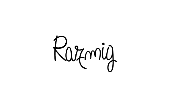 Once you've used our free online signature maker to create your best signature Angelique-Rose-font-FFP style, it's time to enjoy all of the benefits that Razmig name signing documents. Razmig signature style 5 images and pictures png