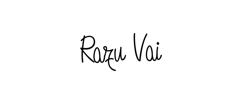 Make a short Razu Vai signature style. Manage your documents anywhere anytime using Angelique-Rose-font-FFP. Create and add eSignatures, submit forms, share and send files easily. Razu Vai signature style 5 images and pictures png