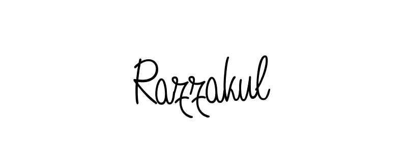 Make a beautiful signature design for name Razzakul. Use this online signature maker to create a handwritten signature for free. Razzakul signature style 5 images and pictures png