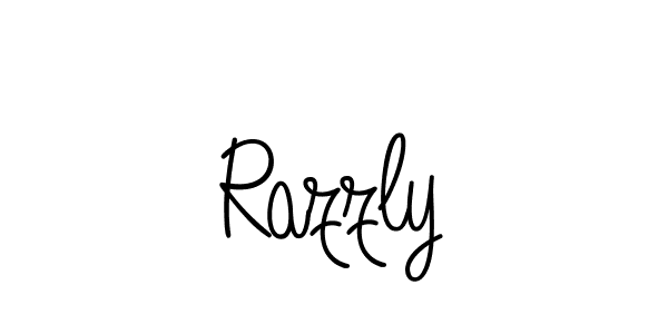 Once you've used our free online signature maker to create your best signature Angelique-Rose-font-FFP style, it's time to enjoy all of the benefits that Razzly name signing documents. Razzly signature style 5 images and pictures png