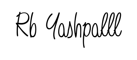 See photos of Rb Yashpalll official signature. Check more albums & portfolios. Read reviews & check more about Angelique-Rose-font-FFP font. Rb Yashpalll signature style 5 images and pictures png