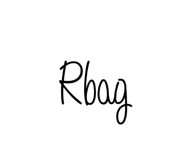 Also we have Rbag name is the best signature style. Create professional handwritten signature collection using Angelique-Rose-font-FFP autograph style. Rbag signature style 5 images and pictures png