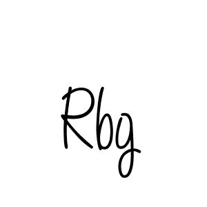 How to make Rbg name signature. Use Angelique-Rose-font-FFP style for creating short signs online. This is the latest handwritten sign. Rbg signature style 5 images and pictures png