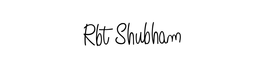 How to make Rbt Shubham signature? Angelique-Rose-font-FFP is a professional autograph style. Create handwritten signature for Rbt Shubham name. Rbt Shubham signature style 5 images and pictures png