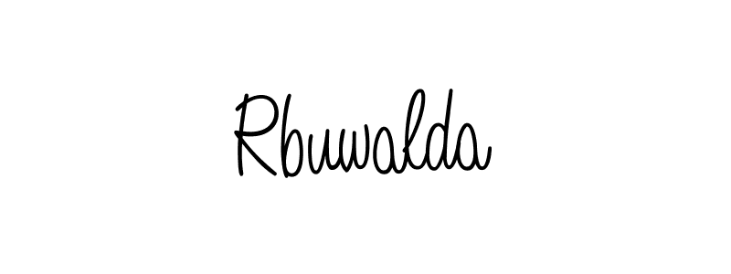 How to Draw Rbuwalda signature style? Angelique-Rose-font-FFP is a latest design signature styles for name Rbuwalda. Rbuwalda signature style 5 images and pictures png