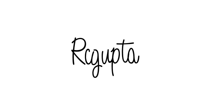 Once you've used our free online signature maker to create your best signature Angelique-Rose-font-FFP style, it's time to enjoy all of the benefits that Rcgupta name signing documents. Rcgupta signature style 5 images and pictures png