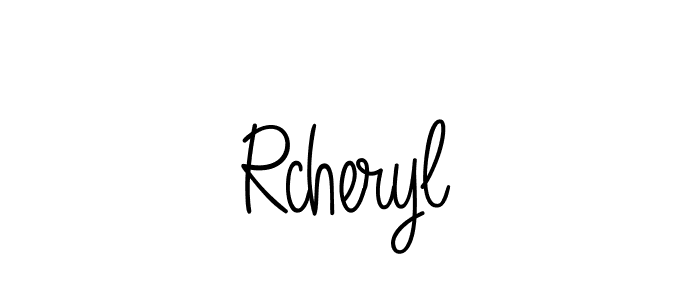 Once you've used our free online signature maker to create your best signature Angelique-Rose-font-FFP style, it's time to enjoy all of the benefits that Rcheryl name signing documents. Rcheryl signature style 5 images and pictures png